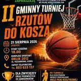 II Gminny Turniej Rzutów do Kosza w Dobrej – zapisy trwają!