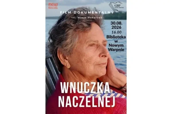 Spotkanie z Maszą Makarową w bibliotece – film o wnuczce naczelnej lekarki getta