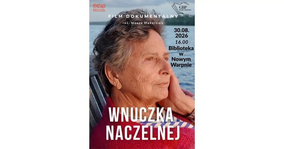 Spotkanie z Maszą Makarową w bibliotece – film o wnuczce naczelnej lekarki getta