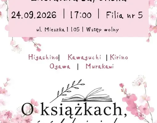 Spotkanie autorskie w bibliotece: startuje cykl „O książkach, wśród książek”