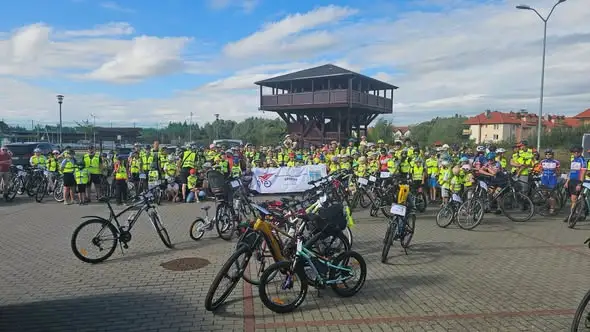 Ponad 200 rowerzystów na trasie w Mierzynie!