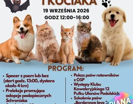 Dzień Psiaka i Kociaka w Dobrej – 19 września 2026