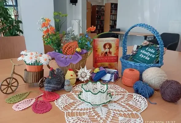Czwartkowe spotkania rękodzielnicze w Filii Nova – zaproszenie dla mieszkańców