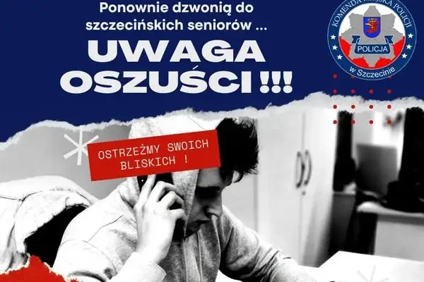 Szczecin: oszuści znów oszukali seniorki. Łączne straty to 240 tysięcy złotych