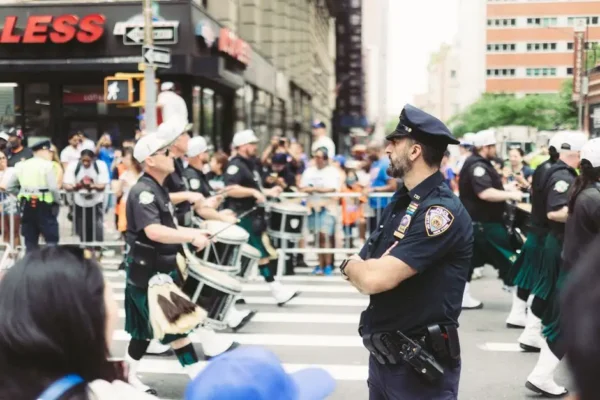 Policjanci na festynie Rady Osiedla Szczecin Załom-Kasztanowe