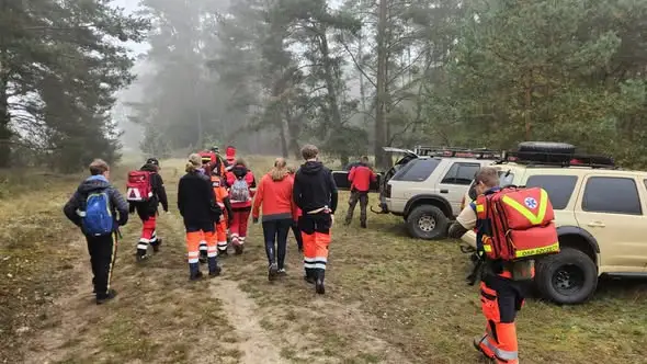 OSP Szczecin szkoliła się w Wielgowie. Podczas ćwiczeń uratowano myszołowa