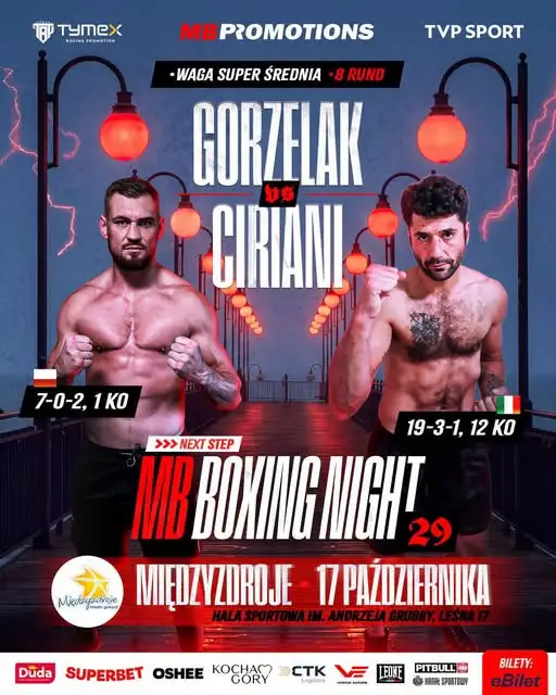 Radek Gorzelak wraca do ringu! 17 października walka w Międzyzdrojach